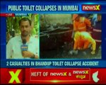 Mumbai: 2 people dies after part of public toilet complex collapsed in Bhandup