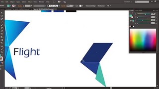 Professional Logo Design - Adobe Illustrator cc (Flight)
