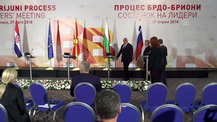 Üsküp'te Brdo-Brijuni Süreci 'Liderler Buluşması' - MAKEDONYA