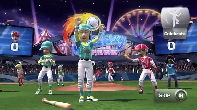 How to play Baseball on xbox 360 kinect sports season two (part 1)