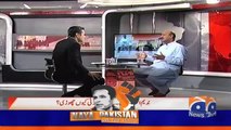 Talat Hussain Trying Hard To Convince Nadeem Afzal Chan That His Decision To Join PTI Is Wrong. Nadeem Afzal Tackles