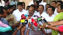 Minister Jayakumar said Diwakaran has given certificate about Dinakaran