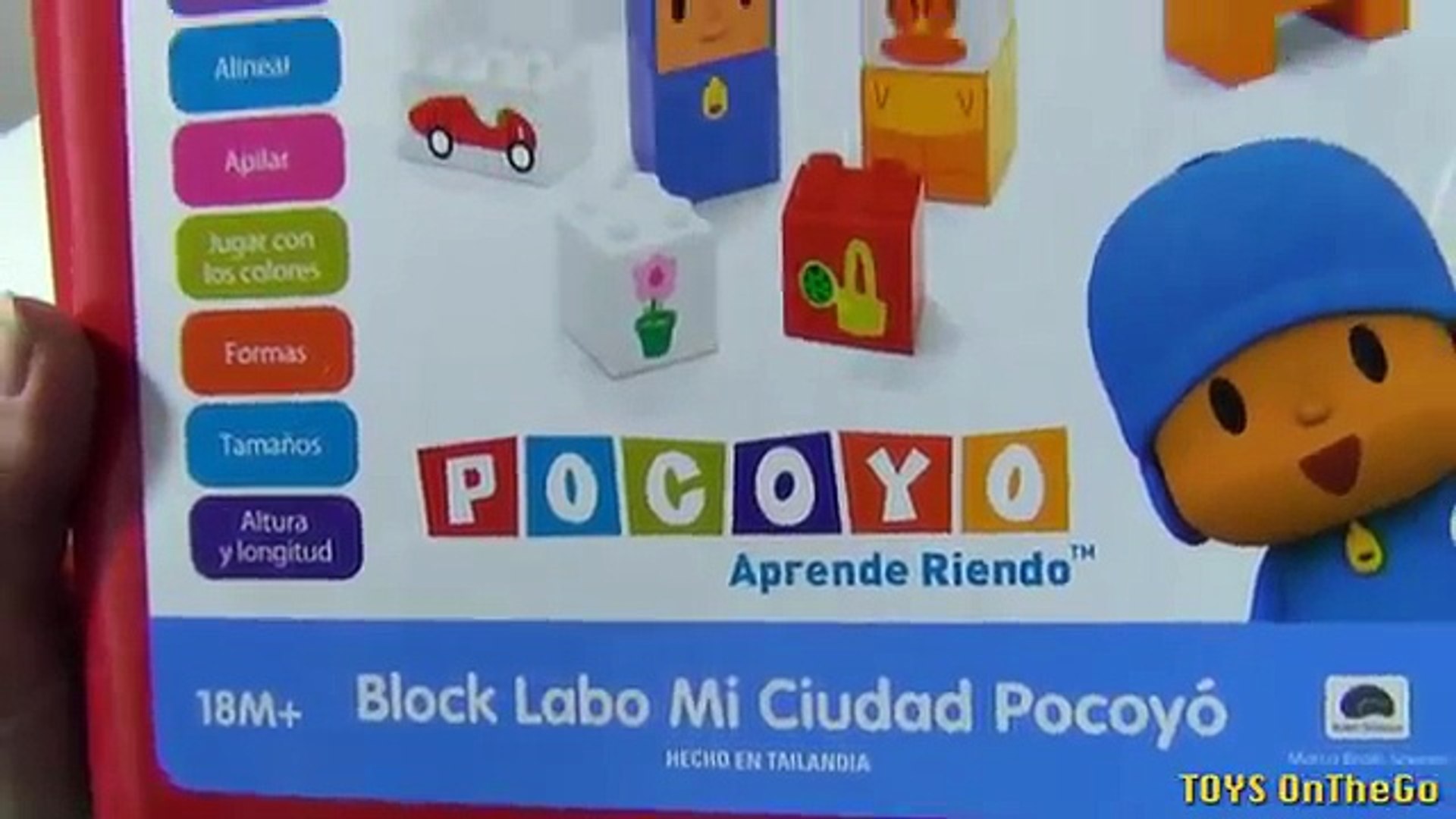 Pocoyo My City NEW Block Labo World Block Bandai - Juguetes de Pocoyo -  video Dailymotion