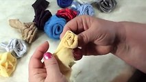 DIY, How to make Fabric Flowers Roses, Satin, Chiffon, Tutorial