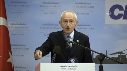 Kılıçdaroğlu: 'Düne kadar birbirlerini yiyorlardı şimdi yan yana geldiler' - KAYSERİ