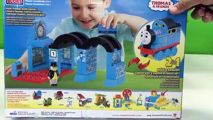 GIANT MEGA BLOKS 10535 Buildable Thomas the Tank Engine Train Set