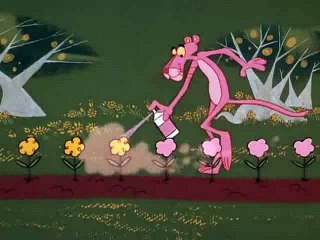 Pink Panther Cartoon New Episode  "Pink Posies"