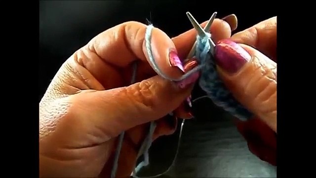 knit pattern * MINI CABLE STITCH -very easy *
