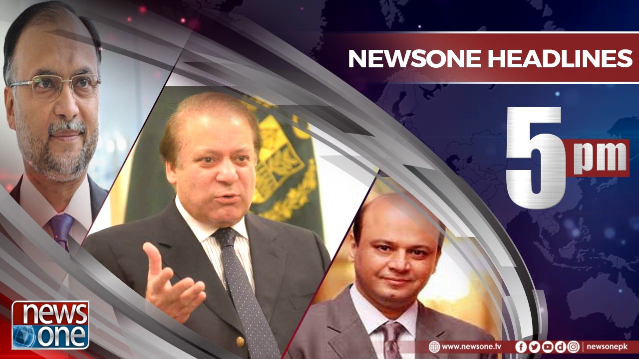 Newsone Headlines 5PM | 28-April-2018