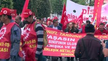 Metal-İş ve Nakliyat-İş Sendikası üyeleri Saraçhane Parkı'na yürüdü - İSTANBUL