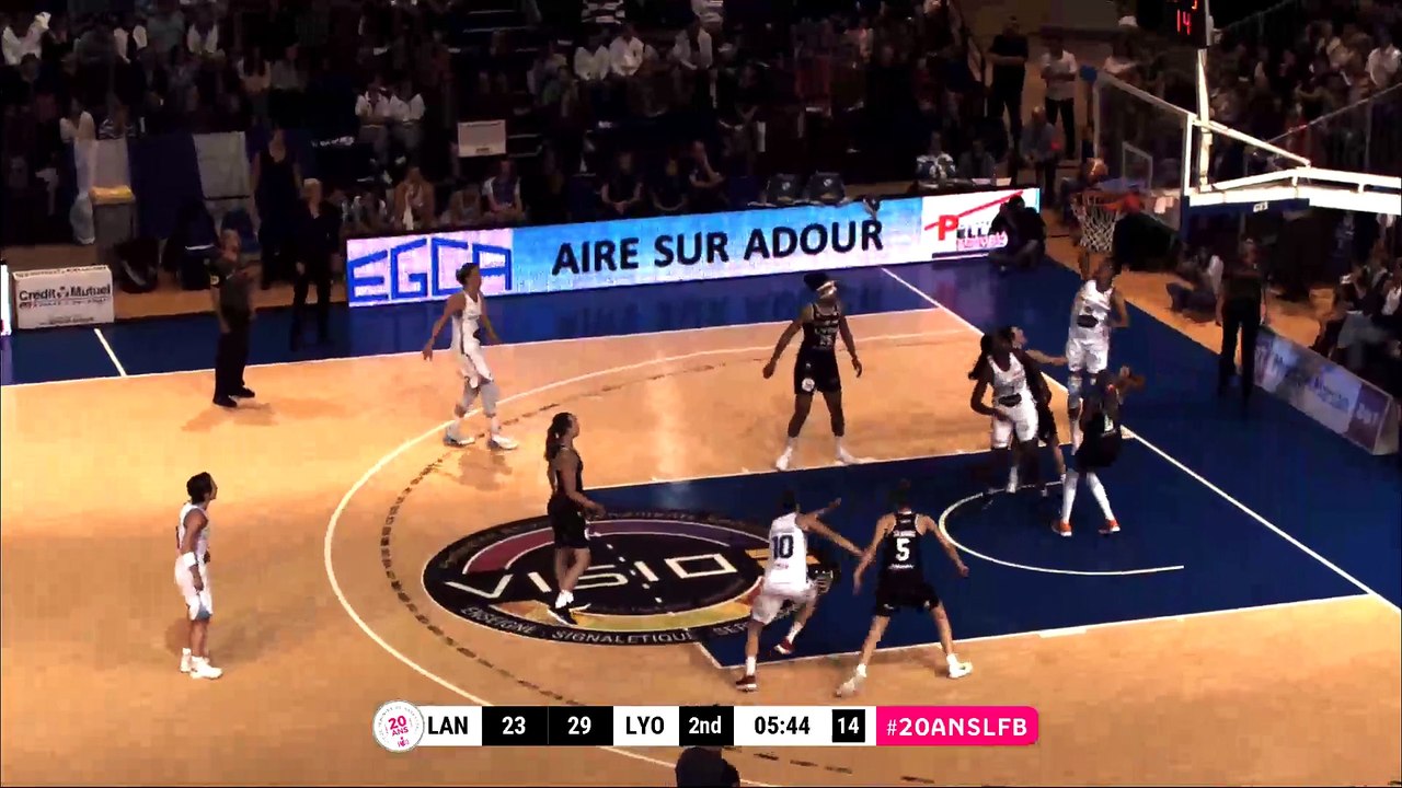 LFB 17/18 - Playoffs 1/4 belle : Basket Landes - Lyon