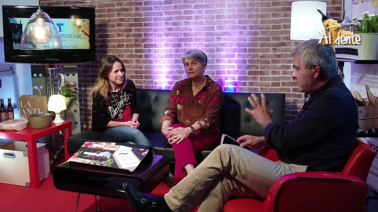 ENTREVISTA A LA PRESIDENTE DE FREIXO DE ESPADA A CINTA MARIA DO CÉU PARA LA PRESENTACION DEL MERCADO MEDIEVAL