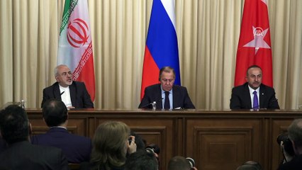 Üçlü Dışişleri Bakanları toplantısı - Cevad Zarif - MOSKOVA