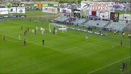 Julien Laporte Goal HD - Clermont 1 - 0 Nimes - 28.04.2018 (Full Replay)