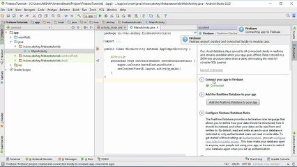 Connecting Project - Introduction - Android Firebase Tutorial - Full Backend Course (Part -4)