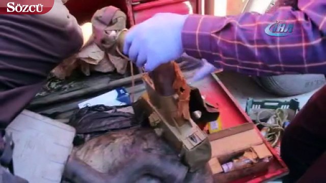 Bebek bezi var dedikleri tırdan antitank füzesi çıktı