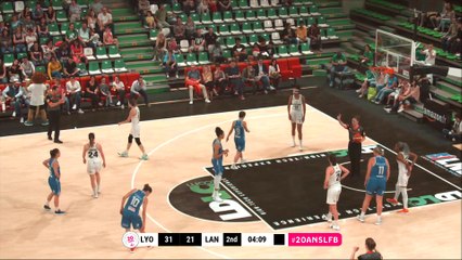 LFB 17/18 - PO 1/4 retour : Lyon - Basket Landes
