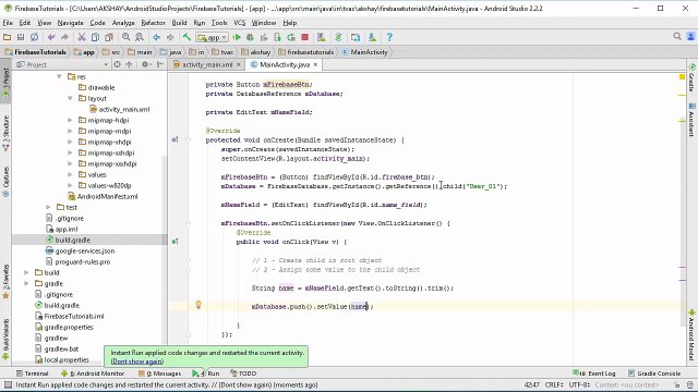 Random Key - Android Firebase Tutorial - Full Backend Course (Part - 10)