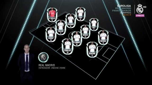 Once titular del Real Madrid con novedades frente al Leganés