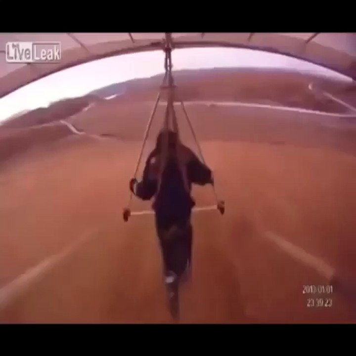 When you thing you can fly, then reality hits you
