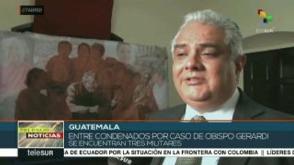 Guatemala: MP investigará quién ordenó asesinato de Juan Gerardi