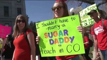 Thousands Gather in Denver for Day Two of Teacher Protests