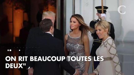 "On rit beaucoup toutes les deux" : Brigitte Macron se confie sur sa relation avec Melania Trump