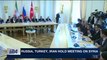 i24NEWS DESK | Russia, Turkey, Iran hold meeting on Syria | Saturday, April 28th 2018