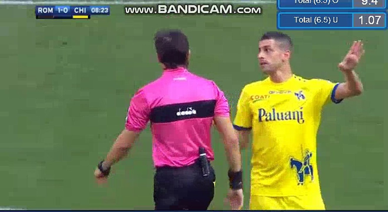 Patrik Schick Goal HD - Roma 1-0 ChievoVerona 28.04.2018