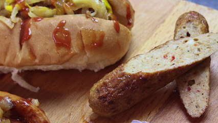 CHICKEN SAUSAGE RECIPE (HOMEMADE) *COOK WITH FAIZA*