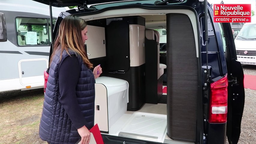 Video Le Van Vedette Du Salon Du Camping Car De Saint Cyr Video