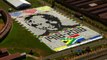 Knitted portrait marks Mandela's 100th birthday