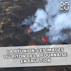 La Réunion: Les images du Piton de la Fournaise en éruption