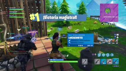 ¡Primera victoria magistral! | Fortnite Battle Royale