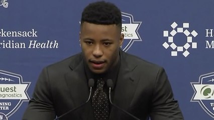 Saquon Barkley: Eli Manning texted me 'right after' I got drafted