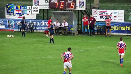 REPLAY CROATIA / BOSNIA HERZEGOVINA - RUGBY EUROPE CONFERENCE 1 SOUTH 2017/2018