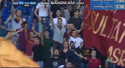 Edin Dzeko Goal HD - AS Roma  4-0 Chievo Verona 28.04.2018
