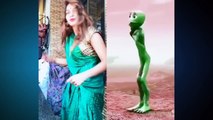 Dame Tu Cosita ( Part - 2)  - Dance With Alien -- Green Alien Dance