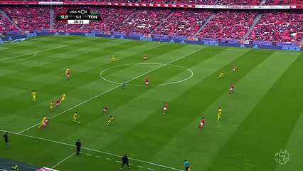 Miguel Cardoso Goal HD - Benfica	1-1	Tondela 28.04.2018