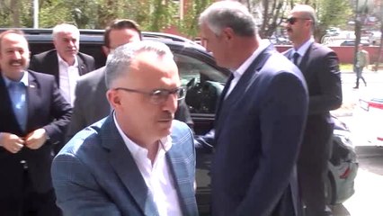 Maliye Bakanı Ağbal, Bayburt'ta Ziyaretlerde Bulundu