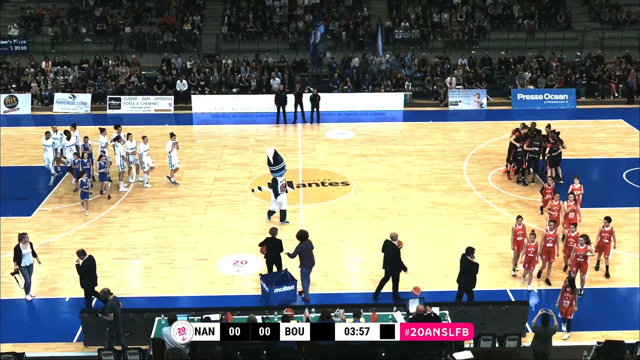 LFB 17/18 - Playoffs 1/4 retour : Nantes Rezé - Bourges