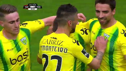 Miguel Cardoso Goal HD - Benfica	1-2	Tondela 28.04.2018