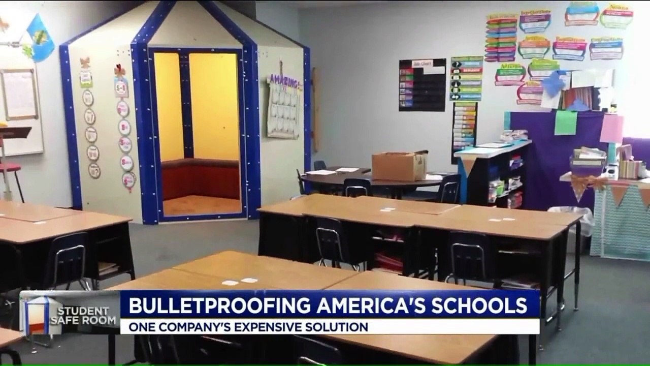 Student Safe Room: Company Helps to Make Classrooms Bulletproof