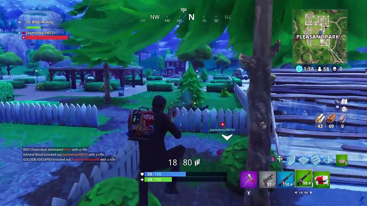 TROLLING ANGRY NOOB WITH THE *NEW* "CLINGER" ON FORTNITE! (Funny Fortnite Trolling)