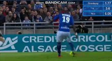 Idriss Saadi Goal HD Stasbourg 1-0 OGC Nice