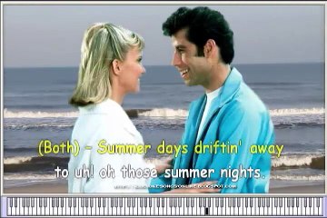 下载视频: Grease Olivia Newton John and John Travolta - Karaoke Songs online