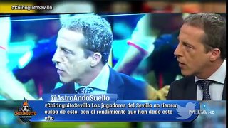 Cristóbal Soria se vuelve loco tras la final de Copa