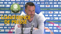 Conférence de presse FBBP 01 - Stade Brestois 29 (2-4) : Hervé DELLA MAGGIORE (BBP) - Jean-Marc FURLAN (BREST) - 2017/2018