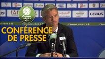 Conférence de presse FC Sochaux-Montbéliard - FC Lorient (0-2) : Peter ZEIDLER (FCSM) - Mickaël LANDREAU (FCL) - 2017/2018