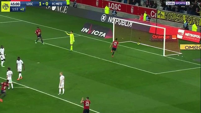 Nicolas Pepe Goal HD - Lille 2 - 0 FC Metz - 28.04.2018 (Full Replay)